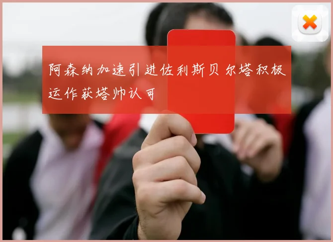 阿森纳加速引进佐利斯贝尔塔积极运作获塔帅认可